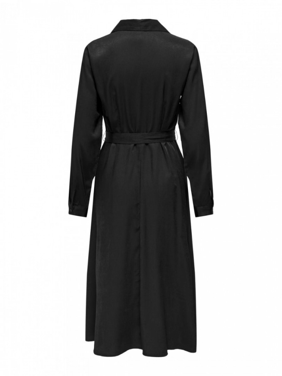 15330231 ONLMELVA LS V-NECK SHIRT DRESS BF WVN