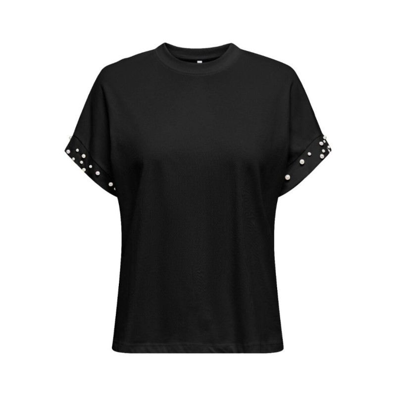 15346733 ONLOLIVIA S/S LOOSE O-NECK TOP JRS