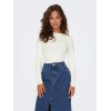 15302647 ONLEA L/S 2-WAY DEEP NECK TOP JRS NOOS