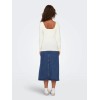 15302647 ONLEA L/S 2-WAY DEEP NECK TOP JRS NOOS