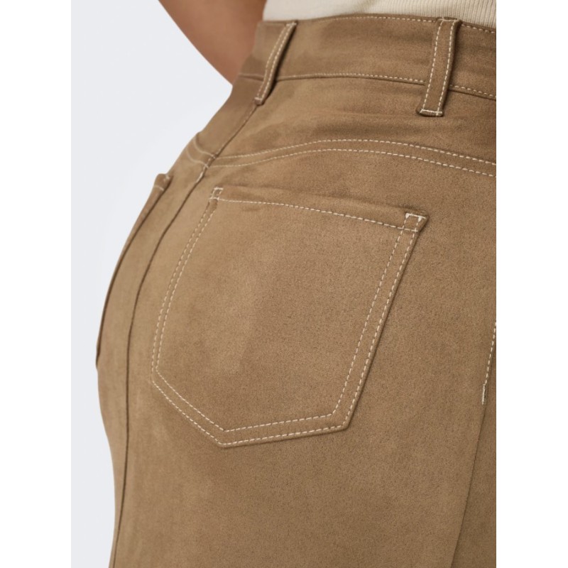 15351259 ONLSTINA MW FAUX SUEDE SKIRT CC PNT