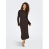 15353028 ONLTHEA LS DRESS KNT
