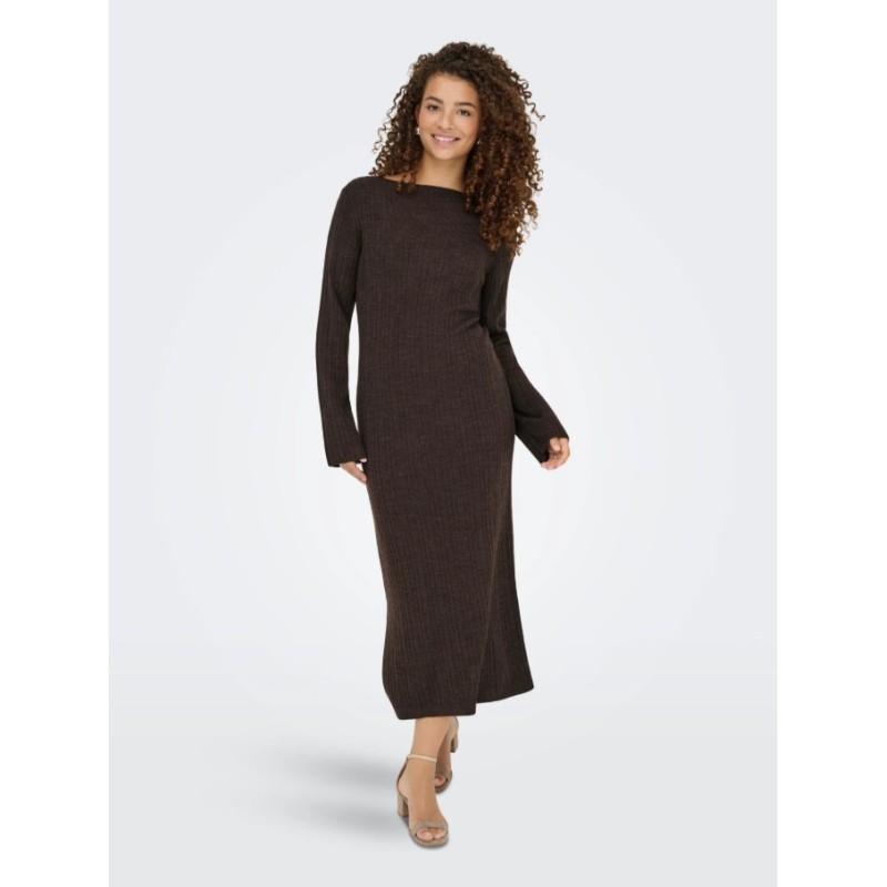 15353028 ONLTHEA LS DRESS KNT