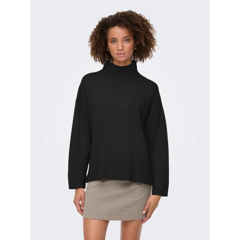 15349969 ONLCOCO LIFE LS HIGH NECK CC KNT