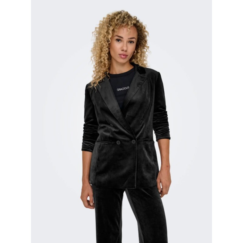 15335850 ONLASTRID-ELSY L/S VELVET BLAZER TLR