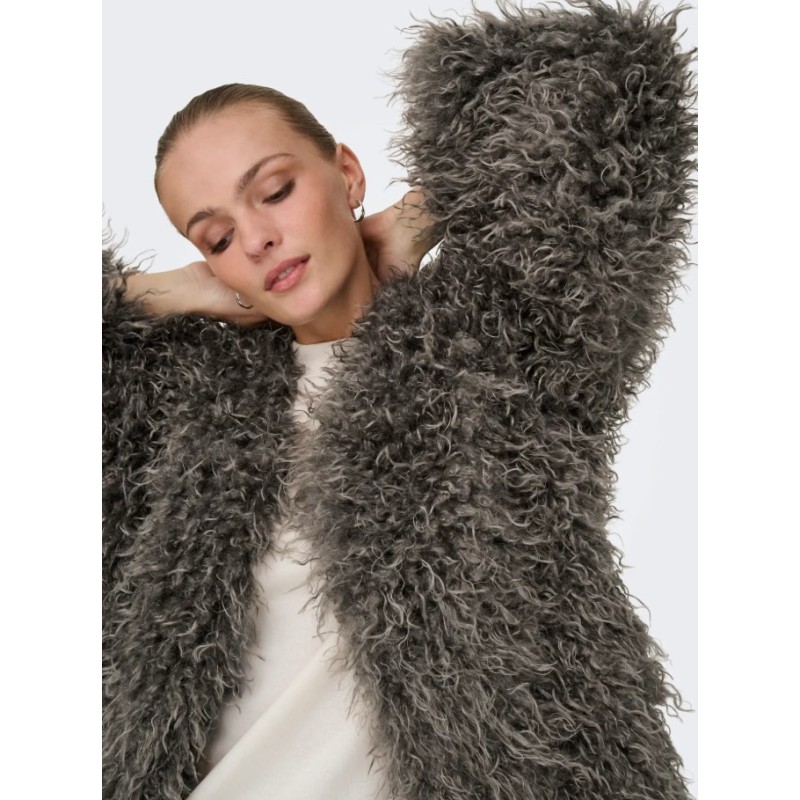 15352755 ONLBARCELONA LIFE BELT FUR COAT OTW