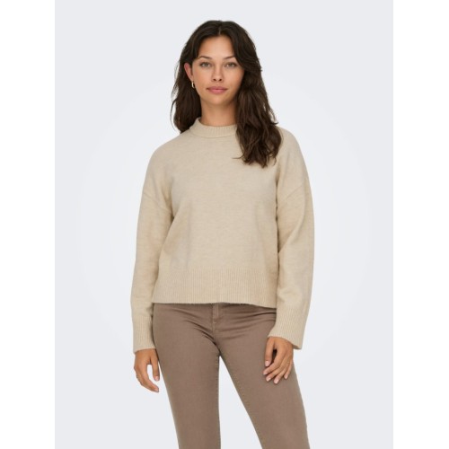 15353196 ONLHOUSTON LS O-NECK KNT