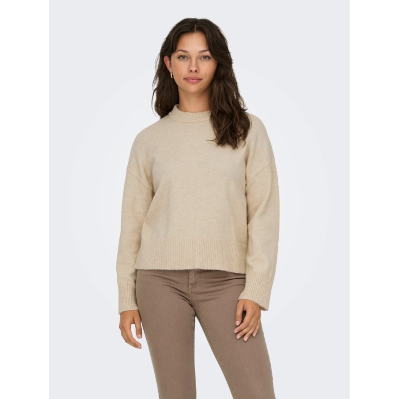 15353196 ONLHOUSTON LS O-NECK KNT