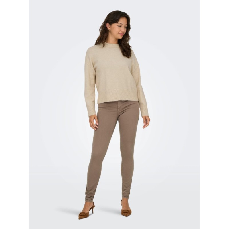 15353196 ONLHOUSTON LS O-NECK KNT