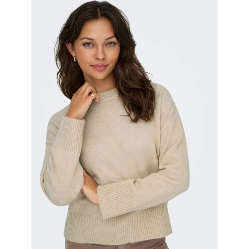 15353196 ONLHOUSTON LS O-NECK KNT