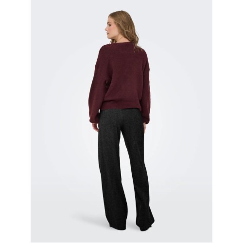 15360371 ONLDELUXE LIFE MW STRAIGHT PANT PNT
