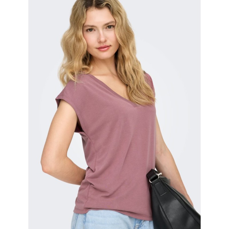 15287041 ONLFREE S/S MODAL V-NECK T