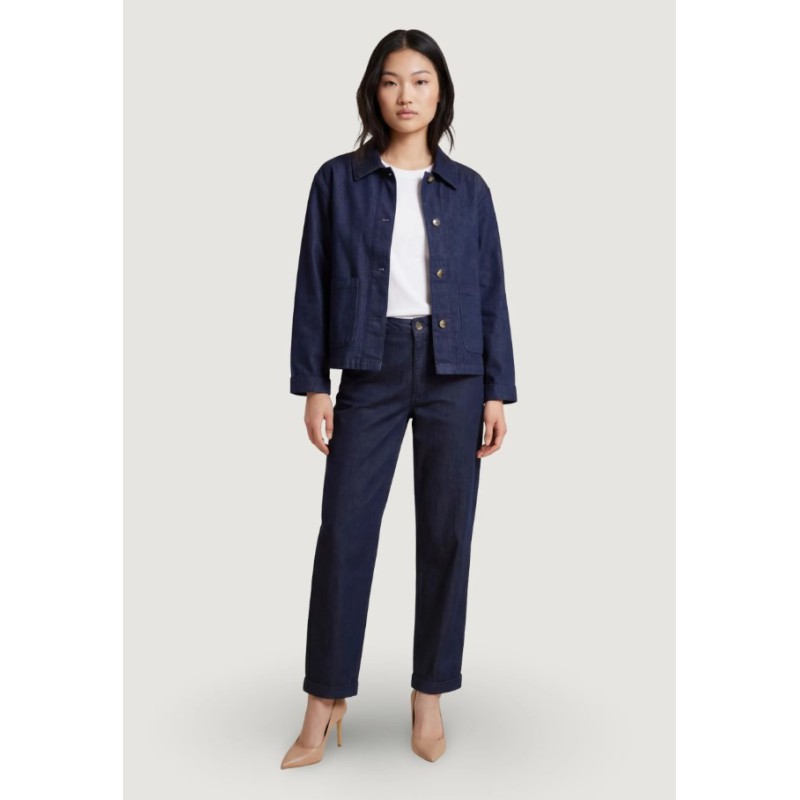 15364598 ONLASHBY LS SHIRT JACKET DNM QYT