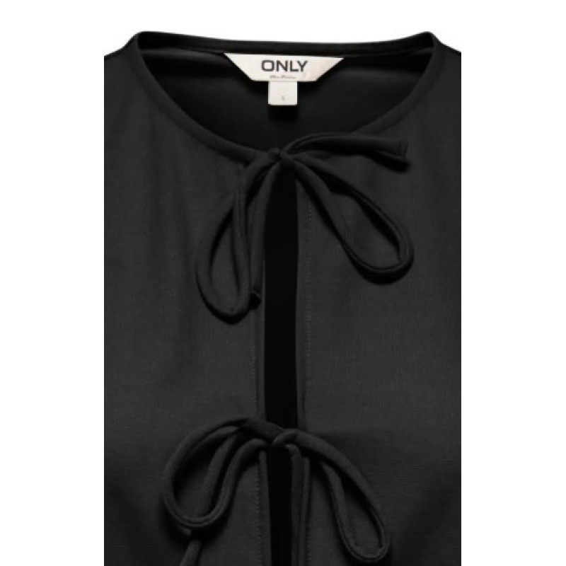 15366877 ONLSAKURA SL SHORT TIE TOP WVN