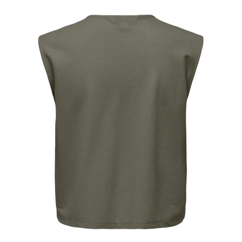 15366877 ONLSAKURA SL SHORT TIE TOP WVN