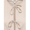 15366877 ONLSAKURA SL SHORT TIE TOP WVN