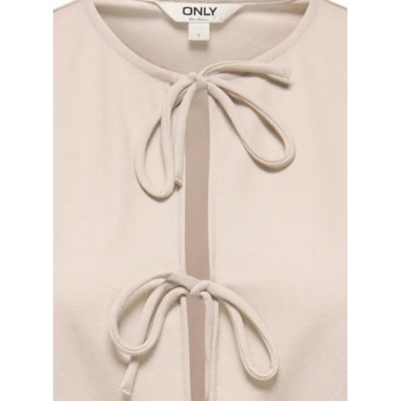 15366877 ONLSAKURA SL SHORT TIE TOP WVN