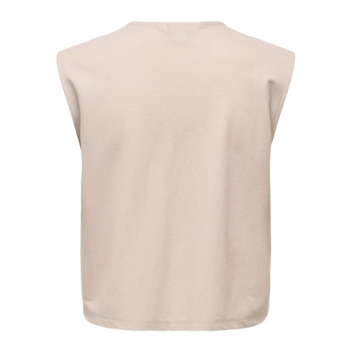 15366877 ONLSAKURA SL SHORT TIE TOP WVN