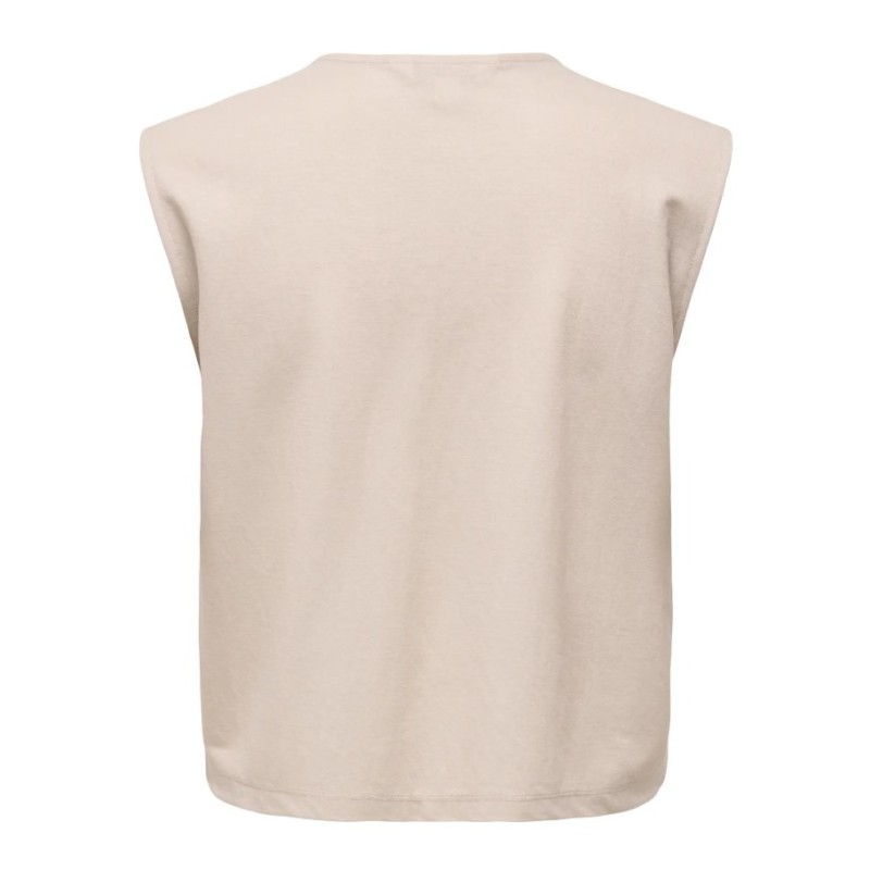 15366877 ONLSAKURA SL SHORT TIE TOP WVN