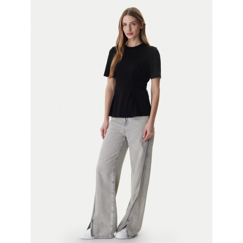 15368451 ONLELENA S/S PLEATED TOP JRS