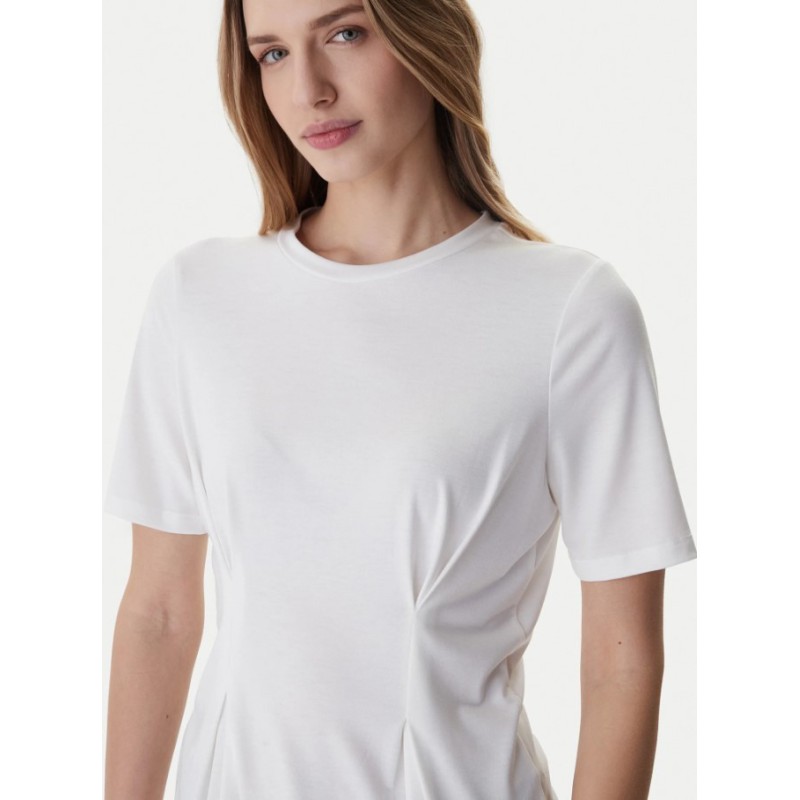 15368451 ONLELENA S/S PLEATED TOP JRS