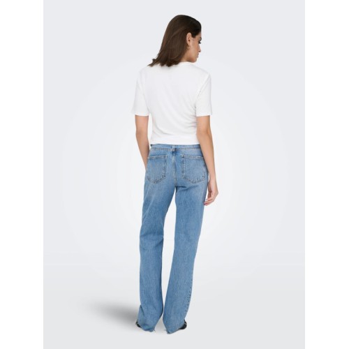 15368591 ONLELENA S/S DETAIL T-SHIRT SUB JRS