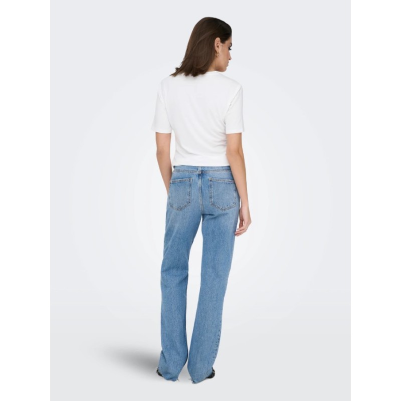 15368591 ONLELENA S/S DETAIL T-SHIRT SUB JRS