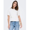15368591 ONLELENA S/S DETAIL T-SHIRT SUB JRS