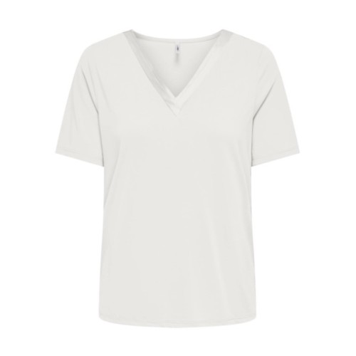 15368626 ONLFREE S/S SPLIT V-NECK TOP JRS