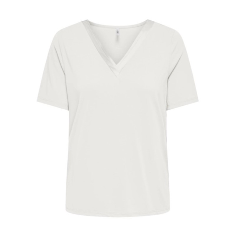 15368626 ONLFREE S/S SPLIT V-NECK TOP JRS