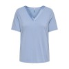 15368626 ONLFREE S/S SPLIT V-NECK TOP JRS