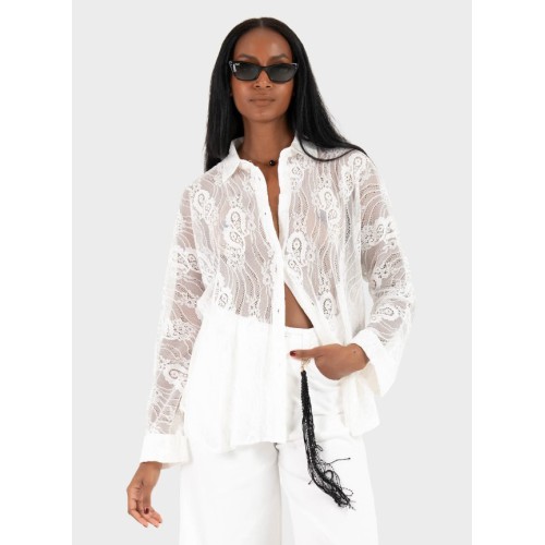 15369433 ONLNEWLINA GRACE SHAINE SHIRT WVN