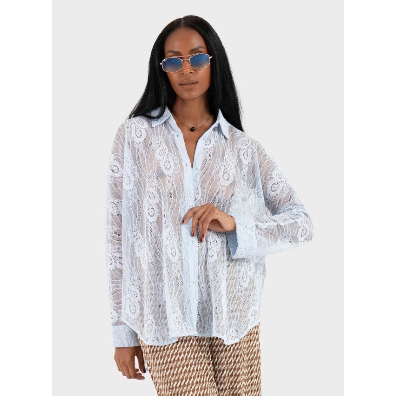 15369433 ONLNEWLINA GRACE SHAINE SHIRT WVN