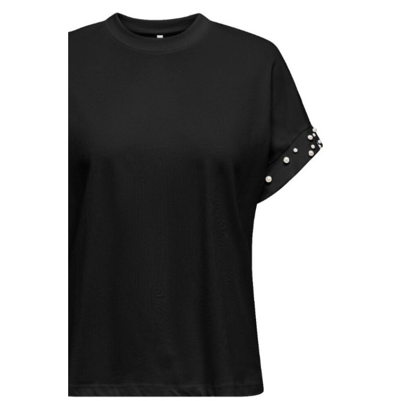 15346733 ONLOLIVIA S/S LOOSE O-NECK TOP JRS