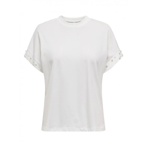 15346733 ONLOLIVIA S/S LOOSE O-NECK TOP JRS