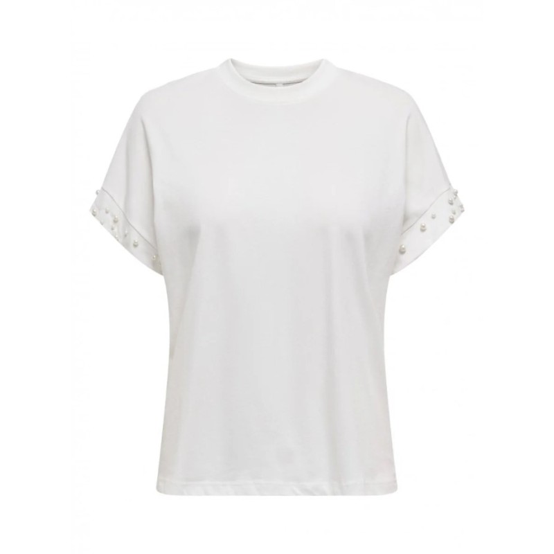15346733 ONLOLIVIA S/S LOOSE O-NECK TOP JRS