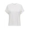 15346733 ONLOLIVIA S/S LOOSE O-NECK TOP JRS