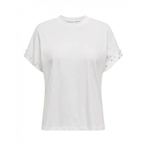 15346733 ONLOLIVIA S/S LOOSE O-NECK TOP JRS
