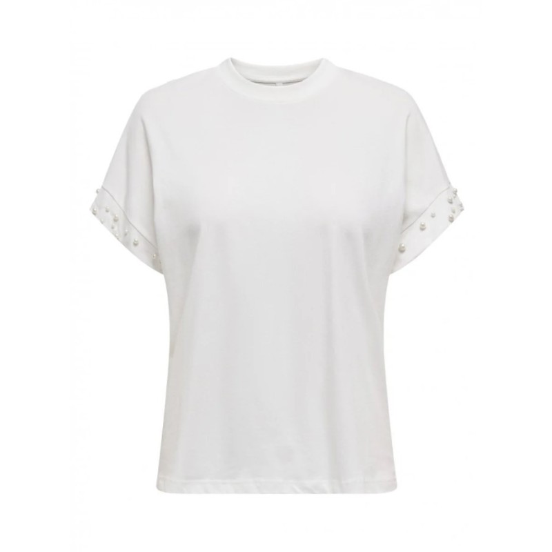 15346733 ONLOLIVIA S/S LOOSE O-NECK TOP JRS