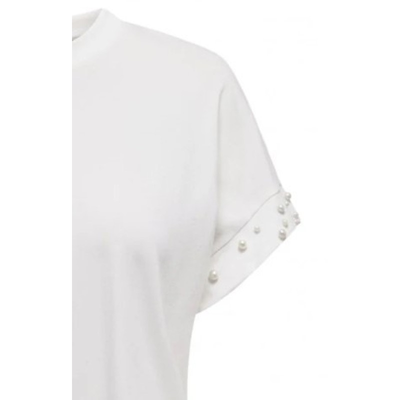 15346733 ONLOLIVIA S/S LOOSE O-NECK TOP JRS