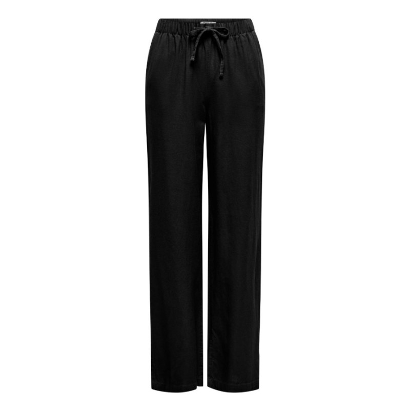 15363676 ONLGOA MW LINEN BL PULL-UP PANT CC PANT