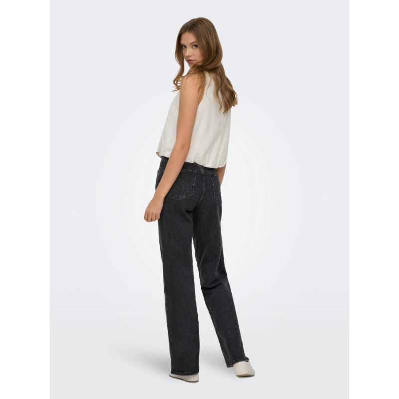 15363679 ONLGOA MW LINEN BL PULL-UP PANT CC PANT