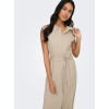15363697 ONLGOA SL LINEN BL SHIRT DRESS CC PNT