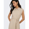 15363697 ONLGOA SL LINEN BL SHIRT DRESS CC PNT
