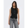 15363724 ONLGOA S/L LINEN BL WAISTCOAT CC TLR