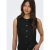 15363724 ONLGOA S/L LINEN BL WAISTCOAT CC TLR
