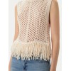15365146 ONLKIMMIE FRINGE TOP KNT