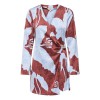 15367358 ONLFREYLIA CHICO LS SHORT WRAP DRESS WV