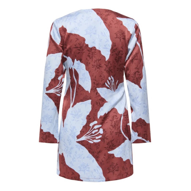 15367358 ONLFREYLIA CHICO LS SHORT WRAP DRESS WV