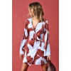 15367358 ONLFREYLIA CHICO LS SHORT WRAP DRESS WV